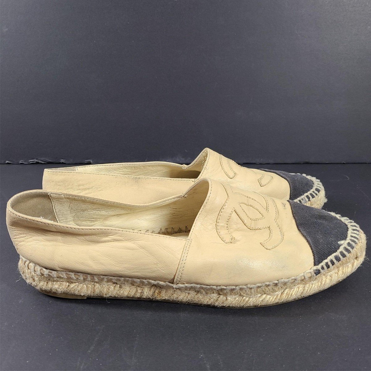 CHANEL Espadrille G29762 Womens Shoes Canvas Women for sale online