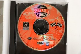 Sega Rally Championship Sega Saturn CIB 812070 - REG CARD + 2 INSERTS + FOAM 🌟