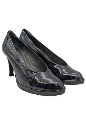 STUART WEITZMAN Chaussure à talons carrés Dames Escarpins T EU 36,5 noir - Photo 1/4