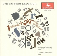 Shostakovich / Kalin - Violin Sonata / 24 Preludes Vi - Cd - G3Z