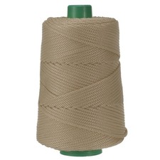 Polyester Macrame Cord 3mm x 219 Yards Polypropylene Braided Rope Dark Beige