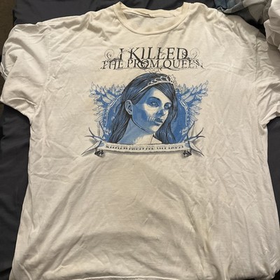 I Killed The Prom Queen Vintage Sleepless Nights In City Lights White 2XL Shirt