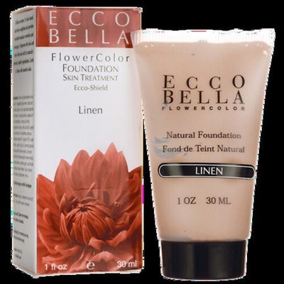 Ecco Bella Flowercolor Foundation - Linen 1 fl oz Liquid