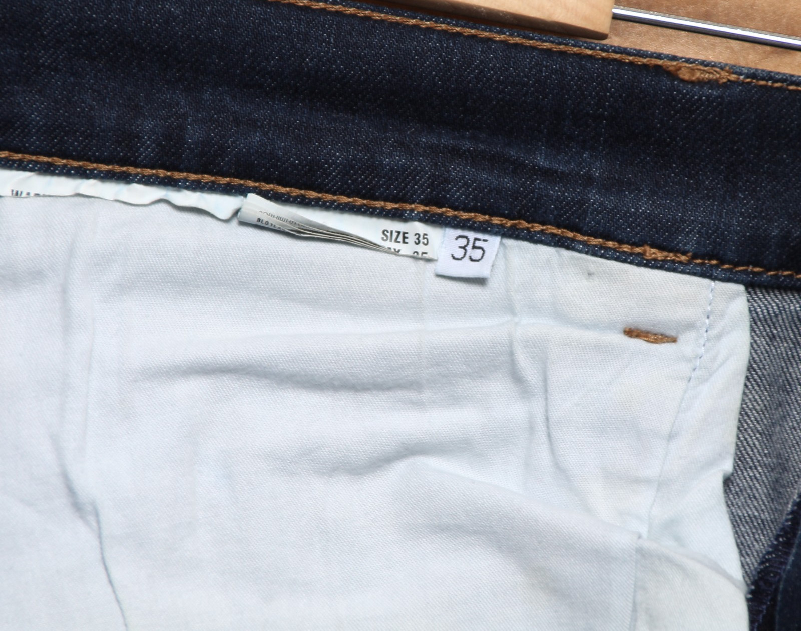 PRADA jeans size W35 used (cod.Sj1261) denim vintage unisex thumbnail 5