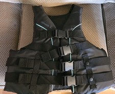 O'Neill Superlite USCG Approved LifeVest PFD Jacket Black XLarge 90LBS Model-714