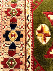 Turkish Leski Star Hand-woven Kazak wool rug Oriental wool carpet 7' x 4' — photo 8