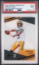 2020 PANINI CHRONICLES CLEAR VISION ROOKIES #CV4 JORDAN LOVE ROOKIE RC PSA 9