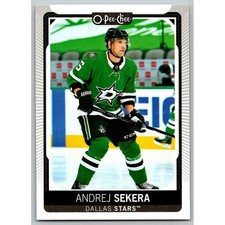2021-22 O-Pee-Chee (Upper Deck OPC) Andrej Sekera Dallas Stars #393
