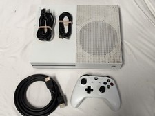 Microsoft Xbox One S 500GB White Home Console 4K UHD Wi‑Fi Model 1681