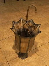 Vintage Metal Umbrella Stand  copper color FREE SHIPPING!! 