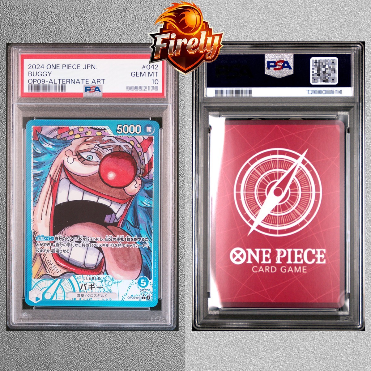 PSA9 BUGGY WANTED ALTERNATE ART バギー 手配書 PSA9 PSA9 BUGGY WANTED ALTERNATE ART バギー 手配書 BUGGY WANTED