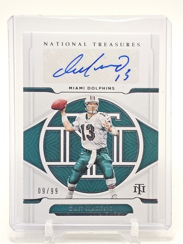 DAN MARINO 2021 NATIONAL TREASURES AUTO /99 MIAMI DOLPHINS #S-DM Q0660