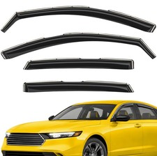 Sun Rain Visors Wind Rain Guards for 2023-2027 Honda Accord