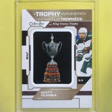 MATT DUMBA 2021-22 OPC King Clancy Trophy Winner Manufactured Patch #P-1