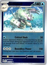 Golisopod 026/086 Uncommon Chaos Rising Pokemon Reverse Holo Near Mint