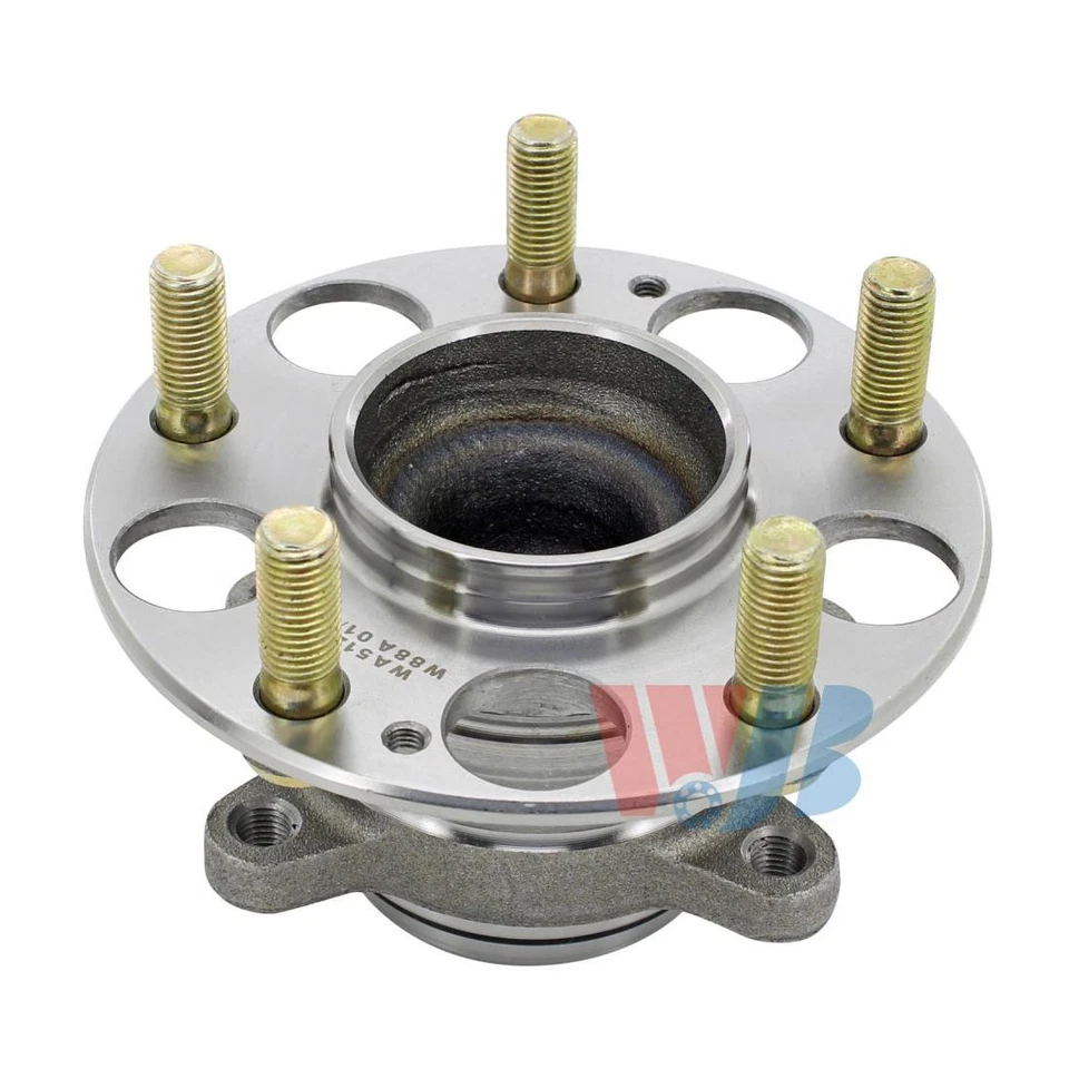 Conjunto de cojinete y buje de rueda trasera WJB para Honda Civic 2012-2015 Foto 2 de 3