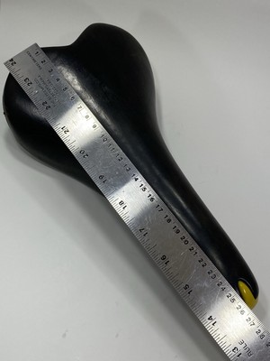 Selle Vintage Selle Italia Turbo Matic Jaune – Années 1990