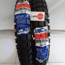 Neumático delantero y trasero moto IRC TR 90/90 14 para Honda ST90 Trailsport 90