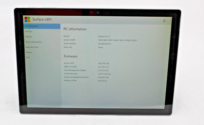 Microsoft Surface Pro 4 i5-6300u 128GB 4GB Memory 30 day warranty