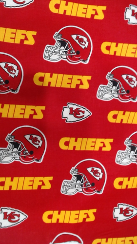 GIANT CHRISTMAS STOCKING NFL KANSAS CITY CHIEFS PRINT, NEW HANDMADE USA - Picture 2 of 2