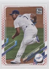 2021 Topps Independence Day 55/76 Julio Urias #5 3y6