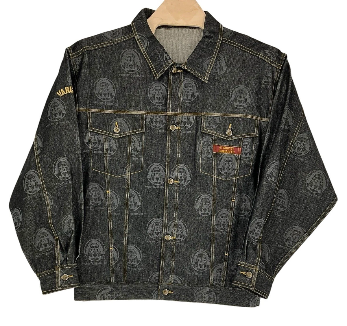 Denim Hip Hop 1990s Vintage Outerwear Coats & Jackets for Men for 