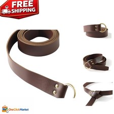 Medieval Knight PU Leather Belt, 94" Length - Ideal for Cosplay  Ren Faire
