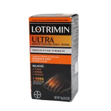 Lotrimin Ultra 1 Week Athlete's Foot Treatment Cream Butenafine 15g 04/26 