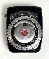 Vintage GE Vintage Light Exposure Meter- General Electric - Clean Untested 