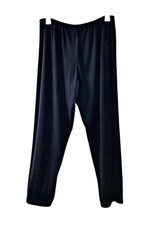 Vtg Chico's Design Black Pant Women's Size XL Chico's Sz 3 Capsule Minimalist