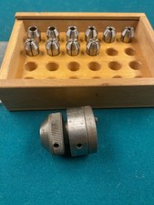 Unimat Collet chuck #1020 and 10 Collets