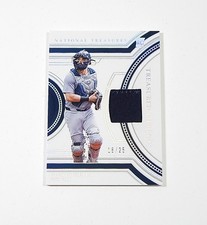 2024 National Treasures Treasured Threads Holo Silver Austin Wells RC Relic /25