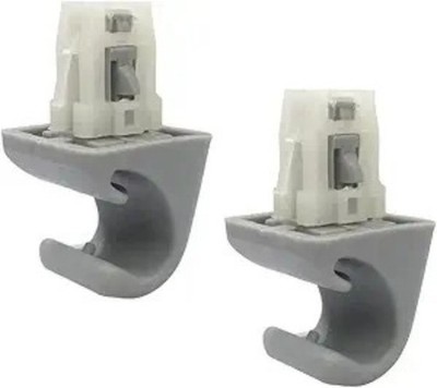 Gray Sun Visor Support Clip Holder Bracket Hanger, Replacement for Camry Corolla