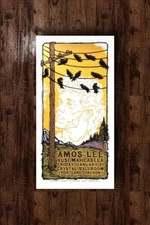 Amos Lee Original Portland 2011 January 21 Official Tour Ltd Concert Poster