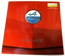RENAULT Alpine Car Sales Brochure LF 1989 #MA 89 3925710 French