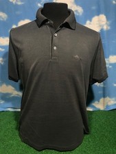 Tommy Bahama Polo shirt Island zone Medium M Gray C21