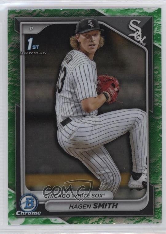 2024 Bowman Draft Chrome Lunar Glow Refractor Hagen Smith #BDC-2 14md