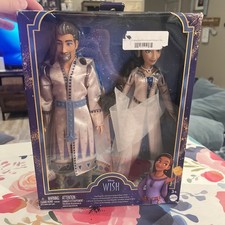 Disney Wish King Magnifico Queen Amaya of Rosas Dolls Figures