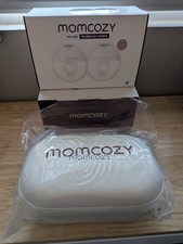 Momcozy M5 Double Wearable Breast Pump, 9-Levels, White READ DESCRIPTION