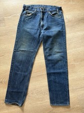 Vintage 80s Levi Orange Tab Denim Jeans Waist Size 35