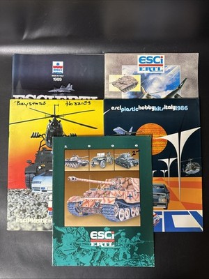 ESCI, ERTL Hobby Kit Brochures / Catalogues/ Lot Of 5, *2