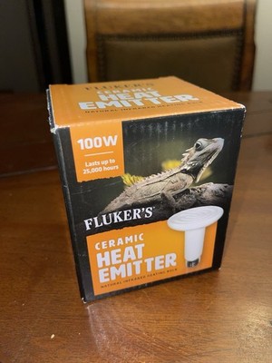 Fluker's Ceramic Heat Emitter for Reptiles or Amphibians BRAND NEW