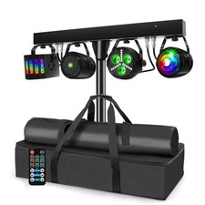 DJ Lights Stand Party LED Sound Activated DMX Remote Control Telbum Lighting