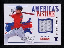 2022 Panini Chronicles America's Pastime Swatches Red Jarren Duran #APS-JD 0of7