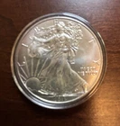 Single Coin Lot - 2011 American Silver Eagle Uncirculated BU Grade in container