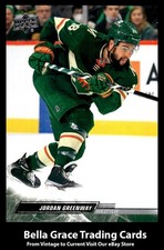 2022-23 Upper Deck Jordan Greenway #340 Minnesota Wild NHL Hockey 