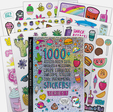 Fashion Angels 1000 Ridiculously Cute Stickers for Kids - Fun Craft Stickers