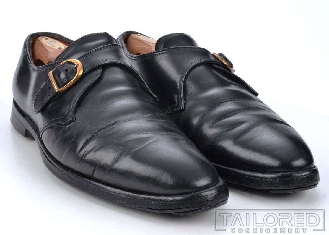 Alden 1655 Black Shell Cordovan Monk Strap