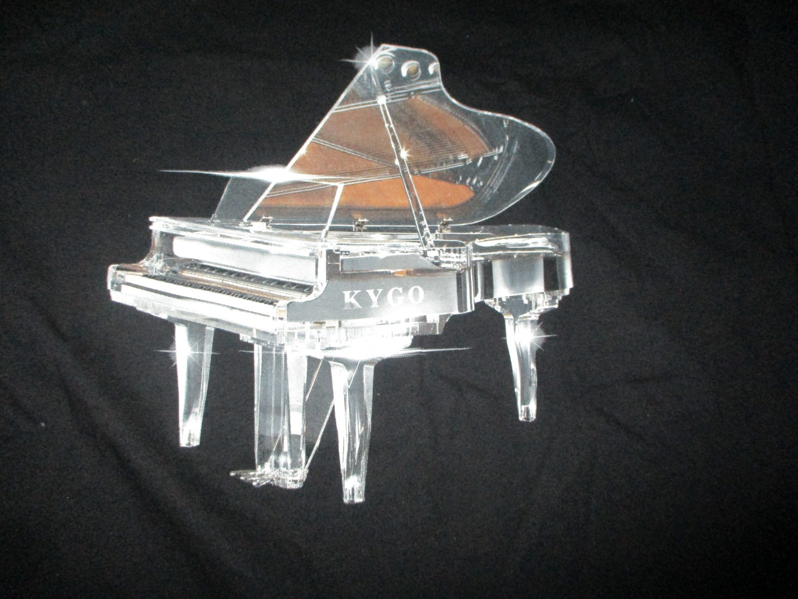 NWOT Black KYGO Ullevaal Stadion 02-07-22 Oslo Norway Shirt XXL 100% Cotton EDM