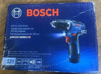 Bosch GSR12V-300HXB22 Screwdriver Kit 12V MAX *BRAND NEW SEALED*